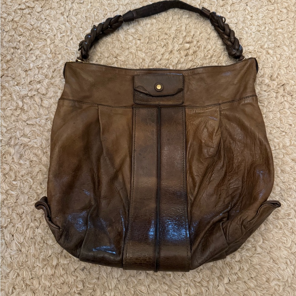 Chloe Brown Leather Women's Bag